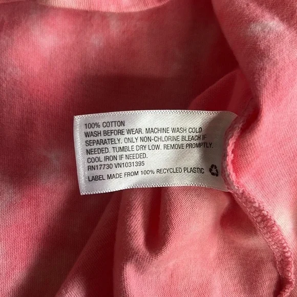 Wild fable • tie dye shirt sleeve cropped tee - Picture 6 of 7